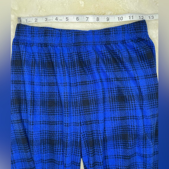 4 pairs fleece pajama pants, open bottom cuff- XL (14) Children’s Place - Picture 10 of 11